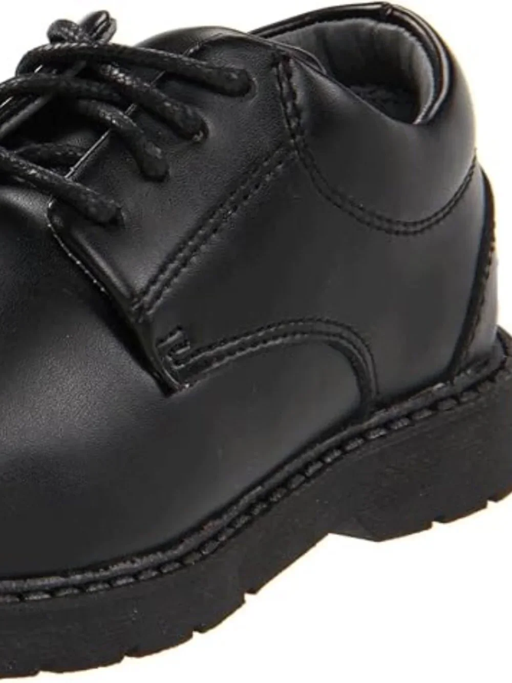 School Issue Scholar 5200 Uniform Shoe (Toddler/Little Kid/Big Kid)Black Leather